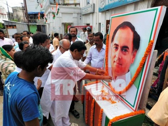 Former Congress PM remembered on 26th death anniversary Former Congress PM remembered on 26th death anniversary